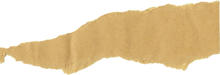 Ripped Kraft Paper
