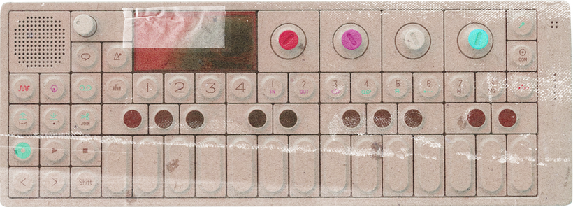 Vintage Feminine Romantic Synth Cutout