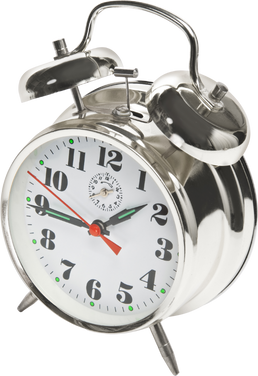 Cutout of Alarm Clock