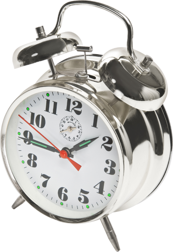Cutout of Alarm Clock