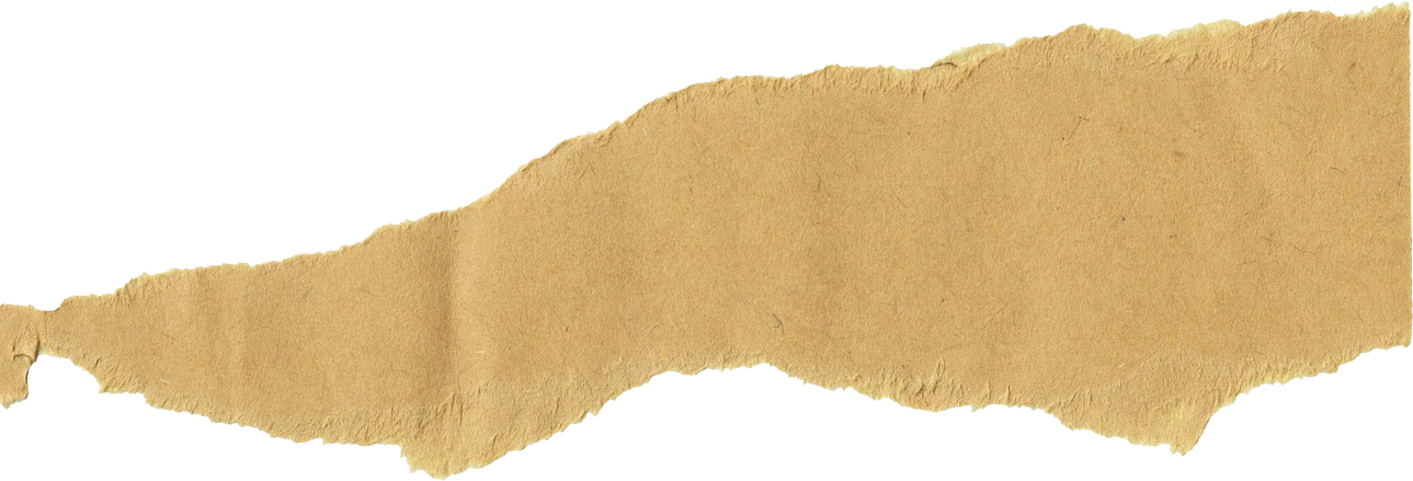 Ripped Kraft Paper